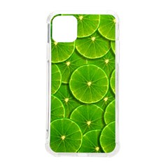 Lime Textures Macro, Tropical Fruits, Citrus Fruits, Green Lemon Texture Iphone 11 Pro Max 6 5 Inch Tpu Uv Print Case by nateshop