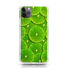 Lime Textures Macro, Tropical Fruits, Citrus Fruits, Green Lemon Texture Iphone 11 Pro Max 6 5 Inch Tpu Uv Print Case by nateshop