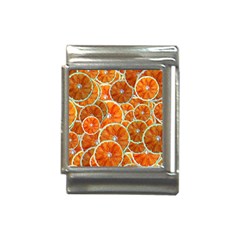 Oranges Patterns Tropical Fruits, Citrus Fruits Italian Charm (13mm) by nateshop