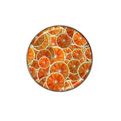 Oranges Patterns Tropical Fruits, Citrus Fruits Hat Clip Ball Marker by nateshop