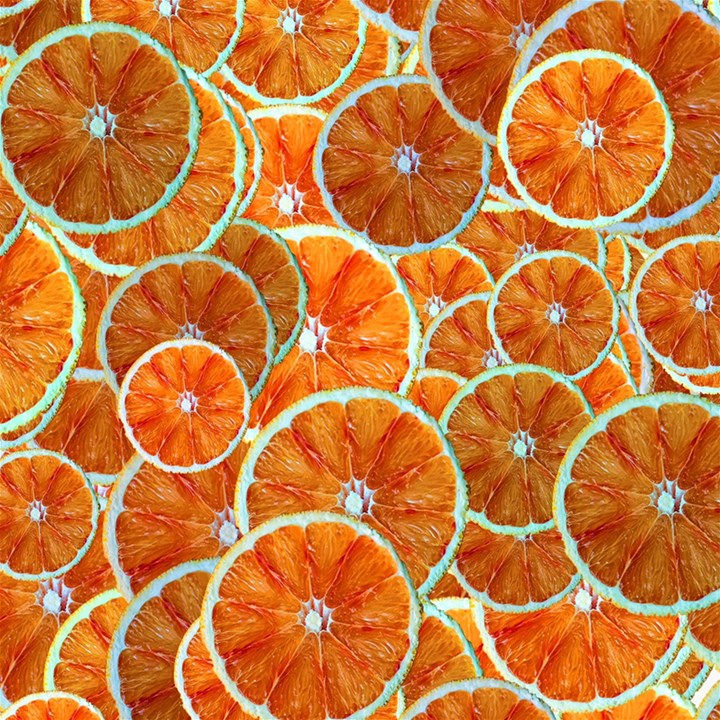 Oranges Patterns Tropical Fruits, Citrus Fruits Play Mat (Rectangle)