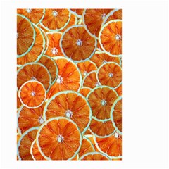 Oranges Patterns Tropical Fruits, Citrus Fruits Small Garden Flag (two Sides) by nateshop