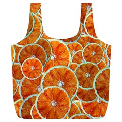 Oranges Patterns Tropical Fruits, Citrus Fruits Full Print Recycle Bag (xl) by nateshop