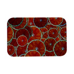 Oranges Patterns Tropical Fruits, Citrus Fruits Open Lid Metal Box (silver)   by nateshop