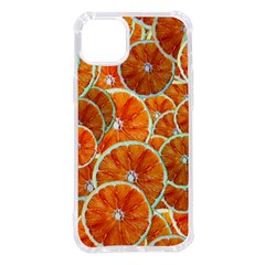 Oranges Patterns Tropical Fruits, Citrus Fruits Iphone 14 Plus Tpu Uv Print Case by nateshop