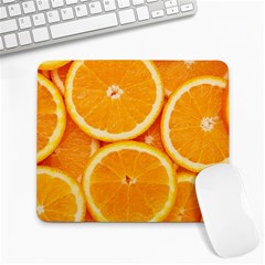 Oranges Textures, Close-up, Tropical Fruits, Citrus Fruits, Fruits Large Mousepad by nateshop