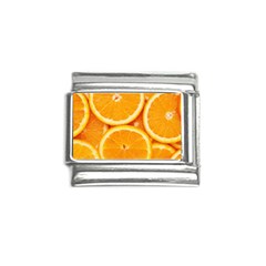 Oranges Textures, Close-up, Tropical Fruits, Citrus Fruits, Fruits Italian Charm (9mm) by nateshop