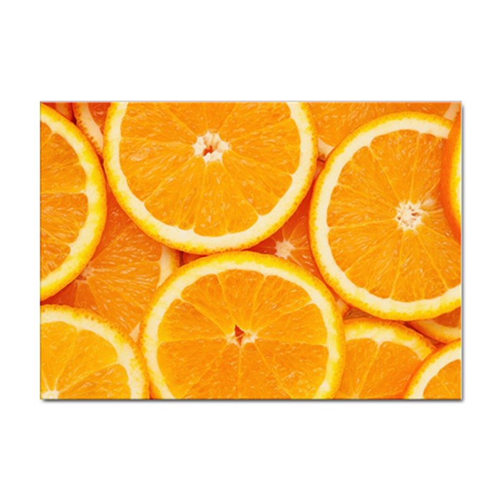 Oranges Textures, Close-up, Tropical Fruits, Citrus Fruits, Fruits Sticker A4 (10 pack)