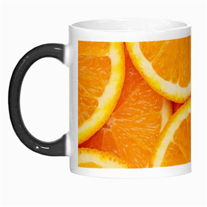 Oranges Textures, Close-up, Tropical Fruits, Citrus Fruits, Fruits Morph Mug