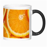 Oranges Textures, Close-up, Tropical Fruits, Citrus Fruits, Fruits Morph Mug Right