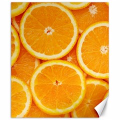 Oranges Textures, Close-up, Tropical Fruits, Citrus Fruits, Fruits Canvas 20  X 24  by nateshop