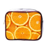 Oranges Textures, Close-up, Tropical Fruits, Citrus Fruits, Fruits Mini Toiletries Bag (One Side) Front