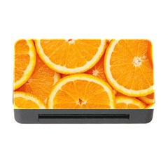 Oranges Textures, Close-up, Tropical Fruits, Citrus Fruits, Fruits Memory Card Reader With Cf by nateshop