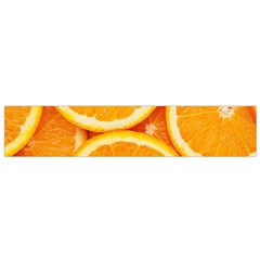 Oranges Textures, Close-up, Tropical Fruits, Citrus Fruits, Fruits Small Premium Plush Fleece Scarf by nateshop