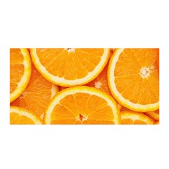 Oranges Textures, Close-up, Tropical Fruits, Citrus Fruits, Fruits Satin Wrap 35  X 70  by nateshop