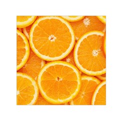 Oranges Textures, Close-up, Tropical Fruits, Citrus Fruits, Fruits Square Satin Scarf (30  X 30 ) by nateshop