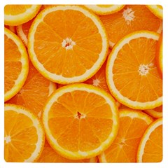 Oranges Textures, Close-up, Tropical Fruits, Citrus Fruits, Fruits Uv Print Square Tile Coaster 