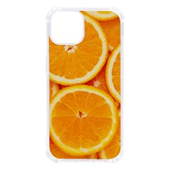 Oranges Textures, Close-up, Tropical Fruits, Citrus Fruits, Fruits Iphone 13 Tpu Uv Print Case by nateshop