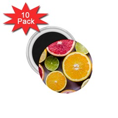 Oranges, Grapefruits, Lemons, Limes, Fruits 1 75  Magnets (10 Pack)  by nateshop