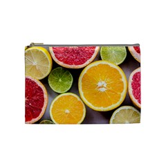 Oranges, Grapefruits, Lemons, Limes, Fruits Cosmetic Bag (medium) by nateshop