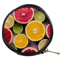 Oranges, Grapefruits, Lemons, Limes, Fruits Mini Makeup Bag by nateshop