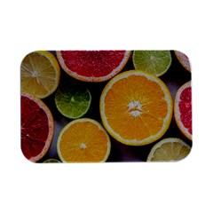 Oranges, Grapefruits, Lemons, Limes, Fruits Open Lid Metal Box (silver)  