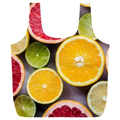 Oranges, Grapefruits, Lemons, Limes, Fruits Full Print Recycle Bag (xxxl) by nateshop