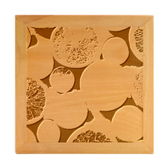 Oranges, Grapefruits, Lemons, Limes, Fruits Wood Photo Frame Cube by nateshop