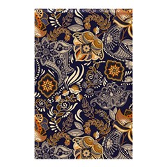 Paisley Texture, Floral Ornament Texture Shower Curtain 48  X 72  (small)  by nateshop