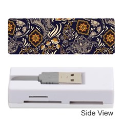 Paisley Texture, Floral Ornament Texture Memory Card Reader (stick) by nateshop