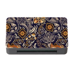 Paisley Texture, Floral Ornament Texture Memory Card Reader With Cf by nateshop