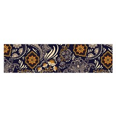 Paisley Texture, Floral Ornament Texture Oblong Satin Scarf (16  X 60 ) by nateshop