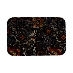 Paisley Texture, Floral Ornament Texture Open Lid Metal Box (silver)   by nateshop