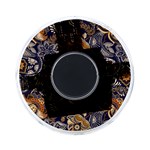 Paisley Texture, Floral Ornament Texture On-the-Go Memory Card Reader Front