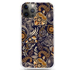 Paisley Texture, Floral Ornament Texture Iphone 12 Pro Max Tpu Uv Print Case by nateshop