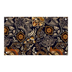 Paisley Texture, Floral Ornament Texture Banner And Sign 5  X 3  by nateshop