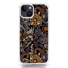 Paisley Texture, Floral Ornament Texture Iphone 14 Tpu Uv Print Case by nateshop