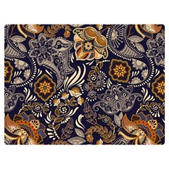 Paisley Texture, Floral Ornament Texture Premium Plush Fleece Blanket (extra Small) by nateshop