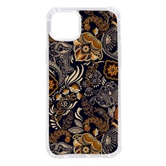 Paisley Texture, Floral Ornament Texture Iphone 14 Plus Tpu Uv Print Case by nateshop