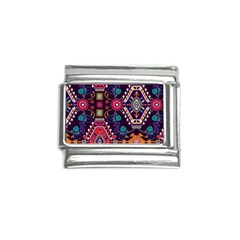 Pattern, Ornament, Motif, Colorful Italian Charm (9mm) by nateshop