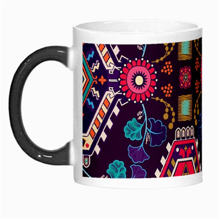 Pattern, Ornament, Motif, Colorful Morph Mug