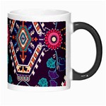 Pattern, Ornament, Motif, Colorful Morph Mug Right