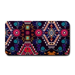 Pattern, Ornament, Motif, Colorful Medium Bar Mat by nateshop