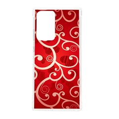 Patterns, Corazones, Texture, Red, Samsung Galaxy Note 20 Ultra Tpu Uv Case by nateshop