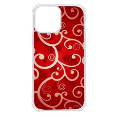 Patterns, Corazones, Texture, Red, Iphone 13 Pro Max Tpu Uv Print Case by nateshop