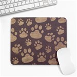 Paws Patterns, Creative, Footprints Patterns Large Mousepad Front