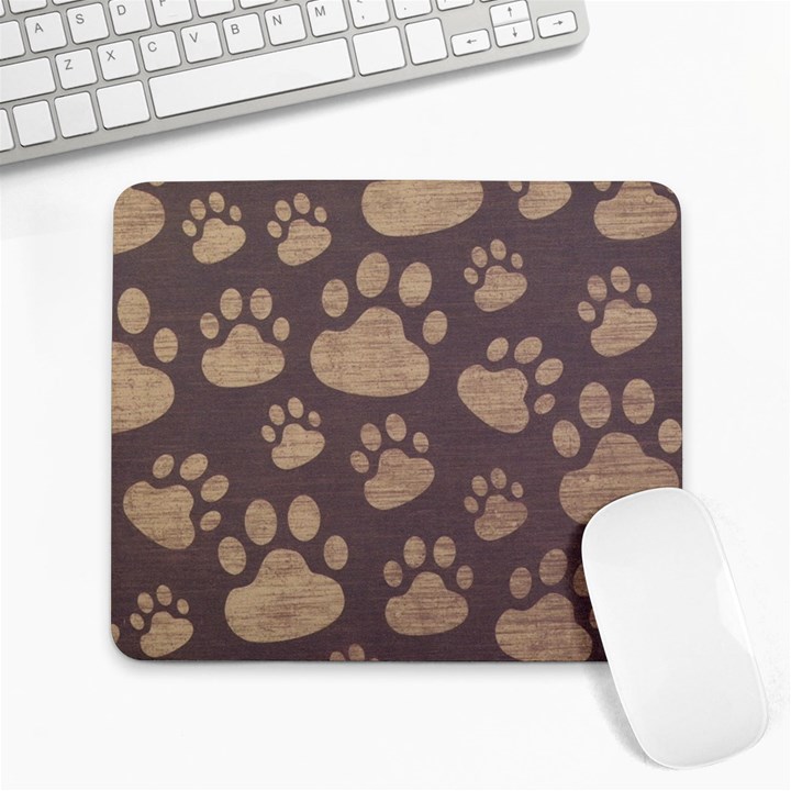 Paws Patterns, Creative, Footprints Patterns Large Mousepad