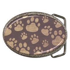 Paws Patterns, Creative, Footprints Patterns Belt Buckles by nateshop