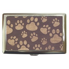 Paws Patterns, Creative, Footprints Patterns Cigarette Money Case by nateshop