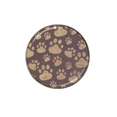 Paws Patterns, Creative, Footprints Patterns Hat Clip Ball Marker by nateshop